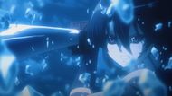 Akame as seen in the series (Image Source: Studio White Fox)